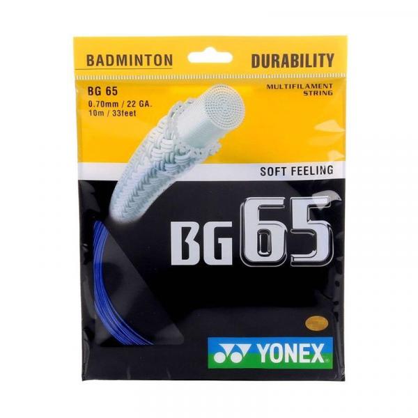 Naciąg do rakiety do badmintona Yonex BG65 10m