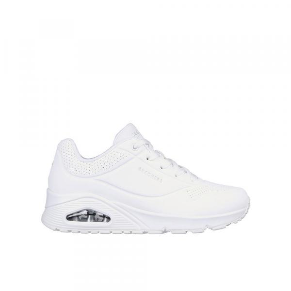 Buty na co dzień damskie SKECHERS UNO STAND ON AIR eko skóra