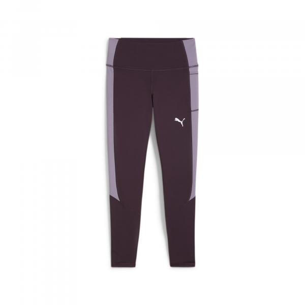 Damskie legginsy EVOSTRIPE PUMA Midnight Plum Purple