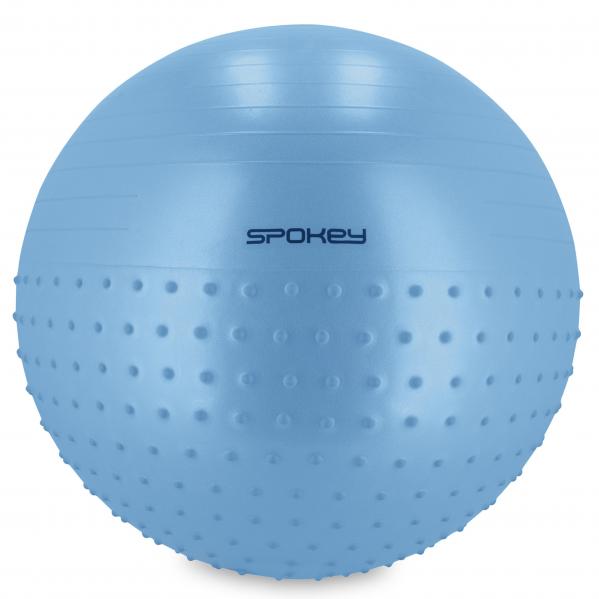Piłka gimnastyczna 65 cm z częścią do masażu Spokey HALF FIT