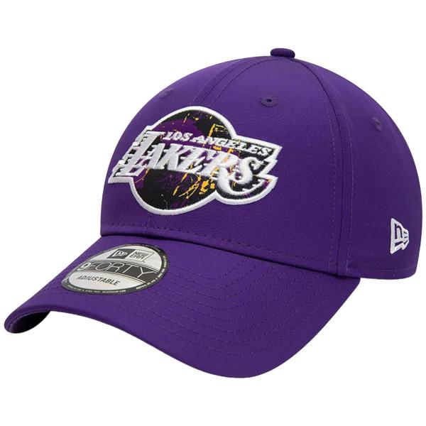 Czapka z daszkiem męska New Era 9FORTY Los Angeles Lakers NBA Print Infill Cap