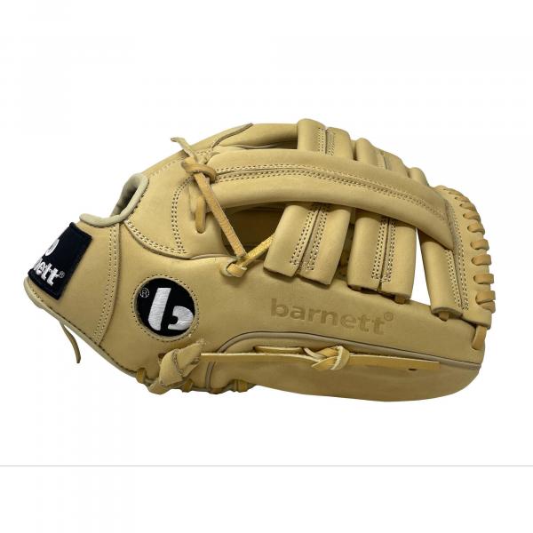 Rękawice baseballowe skórzane FL-130 REG beżowe, praworęczne