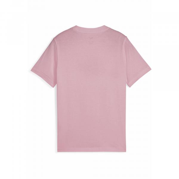 Młodzieżowa koszulka Essentials Script PUMA Poised Pink