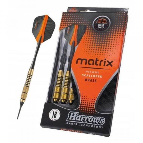 Rzutki do darta Harrows Matrix Softip - 3szt. + Etui