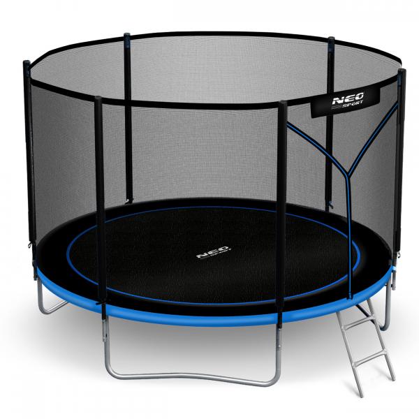 Trampolina ogrodowa z siatką zewnętrzną Neo-Sport 312cm 10ft