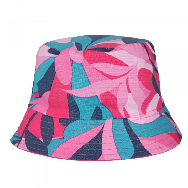 Czapka Z Daszkiem Dla Dzieci Flip Leaf Print Bucket Hat