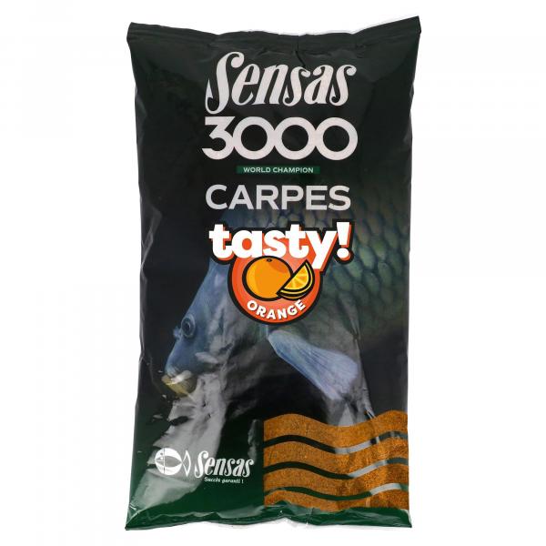 Zanęta Karpiowa Feeder Sensas 3000 Carp Tasty Orange 1 Kg