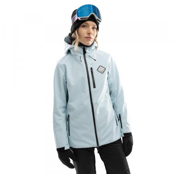 Damska kurtka snowboardowa Sporty zimowe Siroko W2-W Gelid