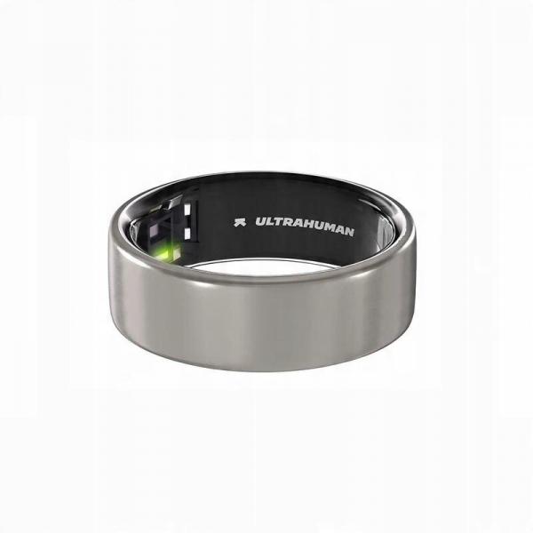 Ultrahuman Ring Air - smart ring inteligenta obrączka Raw Titanium - 6