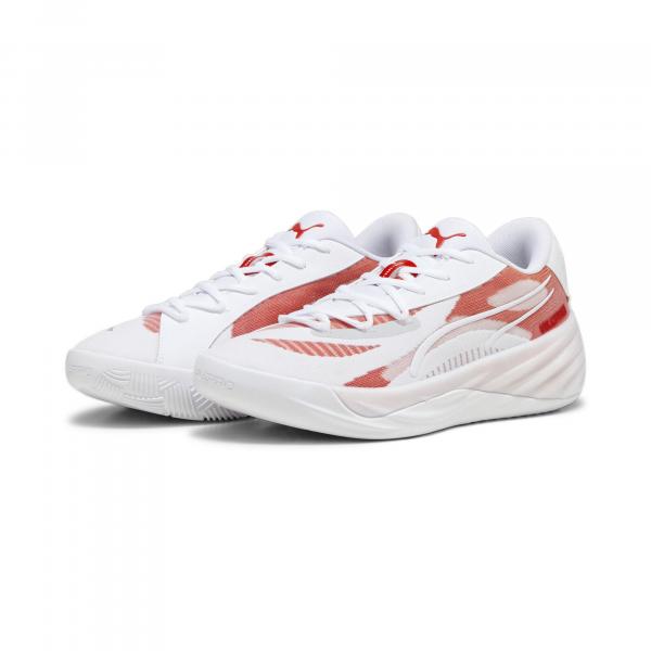 Buty koszykarskie All-Pro NITRO Team PUMA White For All Time Red