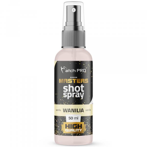 Spray Dodatek Do Przynęt Kulek Matchpro Masters Shot Wanilia 50Ml