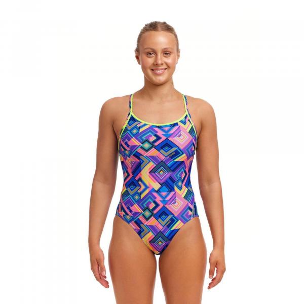 Strój kąpielowy jednoczęściowy damski Funkita Ladies Diamond