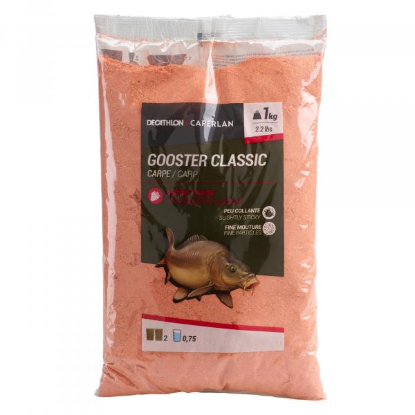 Zanęta na karpie CAPERLAN Gooster Classic Carp Truskawka 1 kg