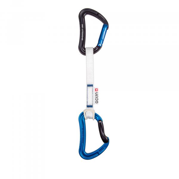 Ekspres wspinaczkowy Ocun Raven QD Bio-Dyn-Ring 15 mm 15 cm - blue