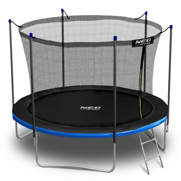 Trampolina ogrodowa z siatką wewnętrzną Neo-Sport 312cm 10ft