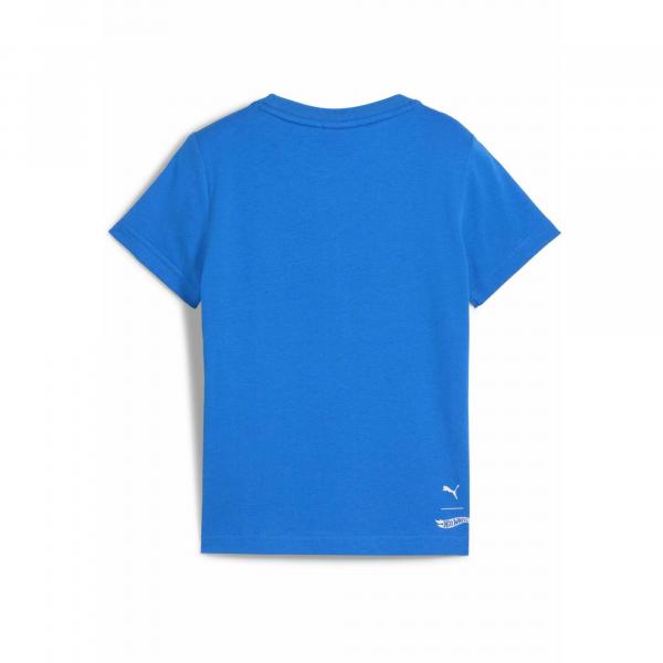 Dziecięca koszulka PUMA × HOT WHEELS™ z grafiką PUMA Team Royal Blue