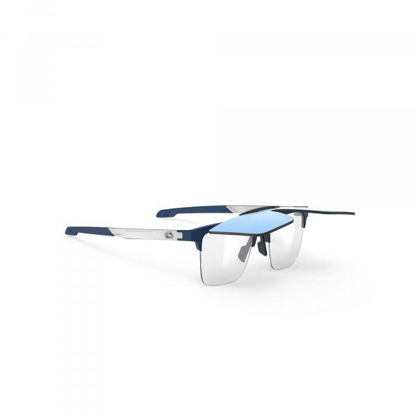Okulary RUDY PROJECT INKAS FLIP UP XL HALF RIM SHAPE A BLUE NAVY MATTE - ICE