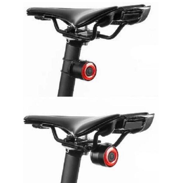 Lampa rowerowa Rockbros tylna z inteligentnym systemem stop