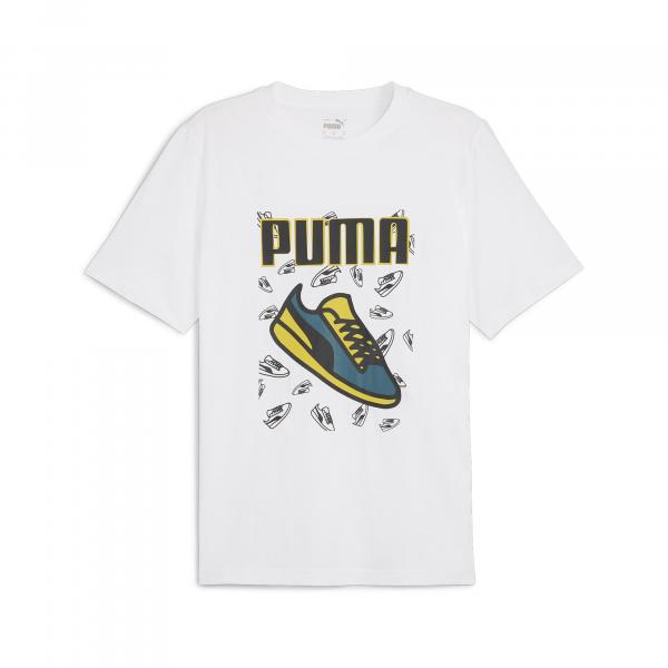 Męska koszulka GRAPHICS Sneaker PUMA White