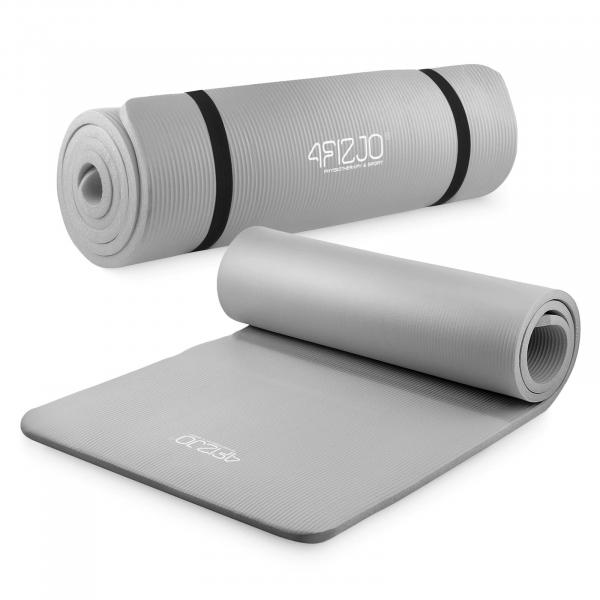 Mata do ćwiczeń fitness 4FIZJO NBR 1 cm