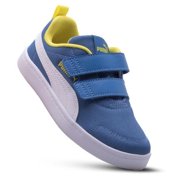 Buty sportowe dziecięce Puma Courtflex V2 Mesh na rzep