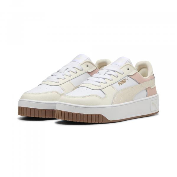 Sneakersy damskie Carina Street PUMA White Alpine Snow Frosted Ivory