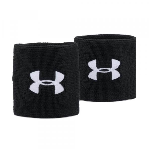 Opaski Under Armour Performance Wristbands - black/white