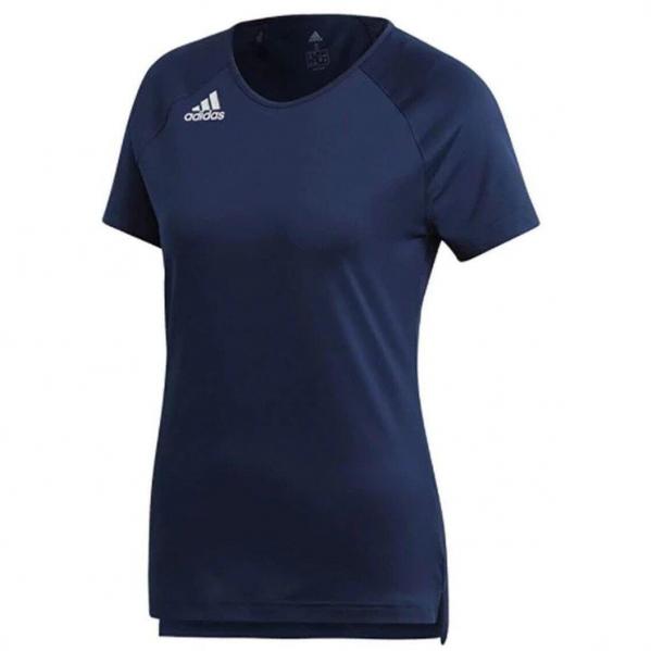 T-Shirt damski do siatkówki Adidas Hilo Jersey