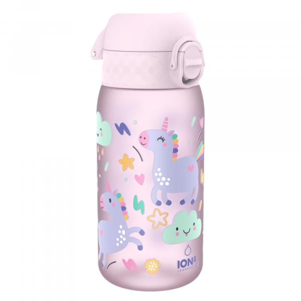 Bidon ION8 350ml z ATEST PZH - BPA Free - Jednorożec