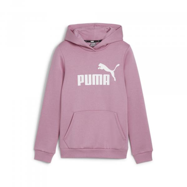 Młodzieżowa bluza z kapturem z logo Essentials PUMA Mauved Out Pink