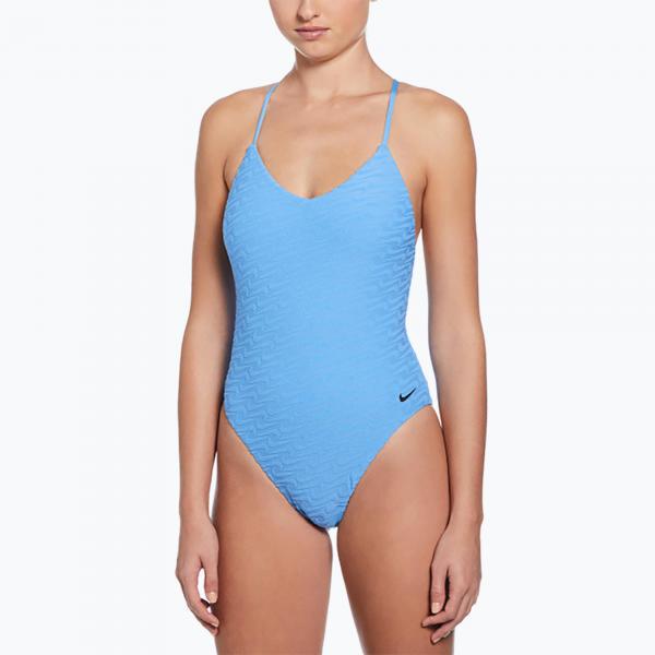 Strój pływacki jednoczęściowy damski Nike Swoosh Link Y-Back