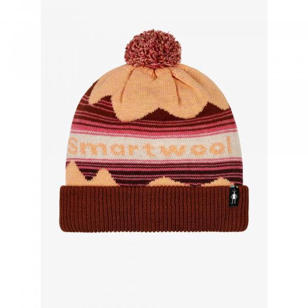 Czapka zimowa Smartwool Knit Winter Pattern POM Beanie - apricot