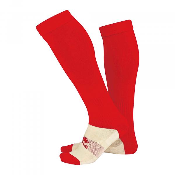 Errea Socks Skarpetki Ze Stopką Pl Kid Poliester 000002 Czerwone Dzieci