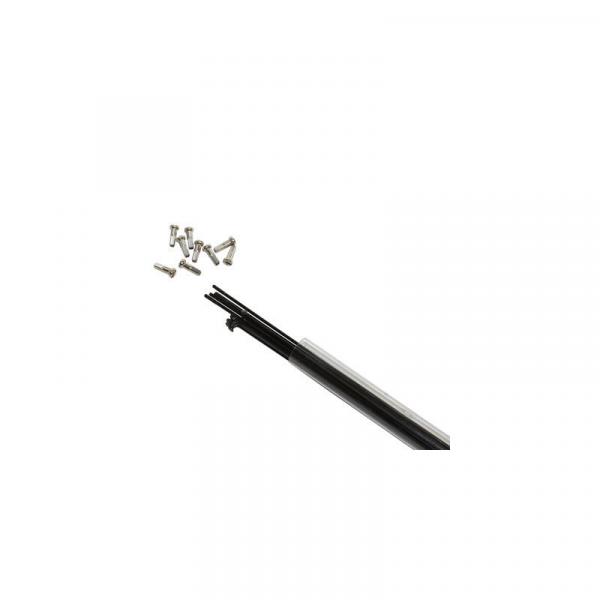 10-ramienna rura ze stali nierdzewnej z nyplem P2R 280 mm