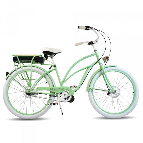 Rower elektryczny e-bike beach cruiser miejski damski Mojito 26