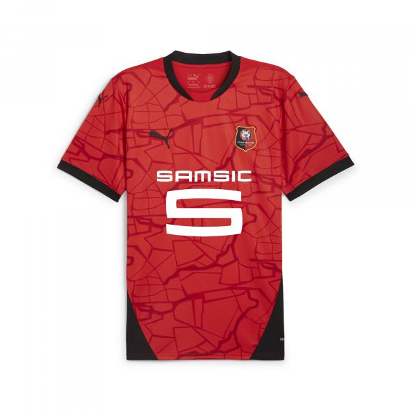 Męska domowa koszulka Stade Rennais F.C. 24/25 PUMA Red Black