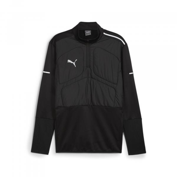 Męska bluza z zamkiem 1/4 individualWinterised PUMA Black