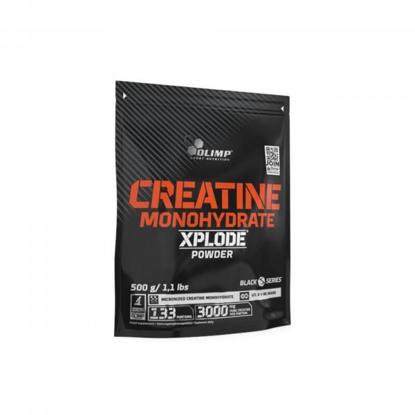 Creatine Monohydrate Xplode Powder OLIMP 500 g Cytryna worek