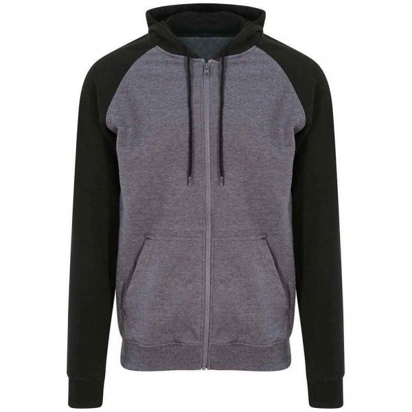 Bluza Bejsbolowa Unisex Dla Dorosłych Just Hoods