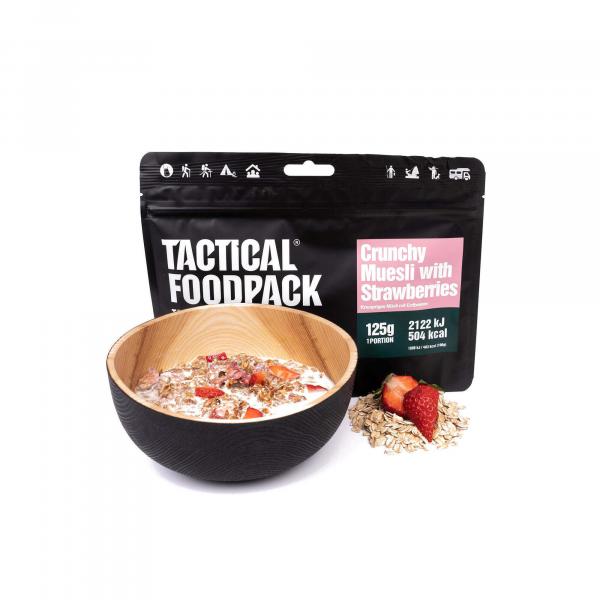 Liofilizat Tactical Foodpack Chrupiące musli z truskawkami 275 g