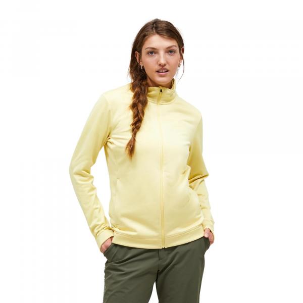 Bluza Peak Performance damska Rider Tech Zip Jacket żółta - S
