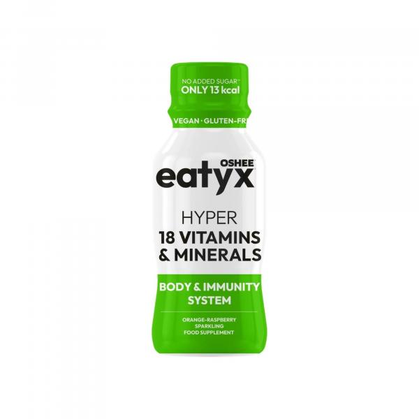 Napój gazowany EATYX Hyper 18 Vitamins & Minerals pomarańcza-malina 100ml