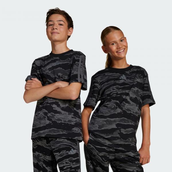 Koszulka Seasonal Essentials Camo Kids