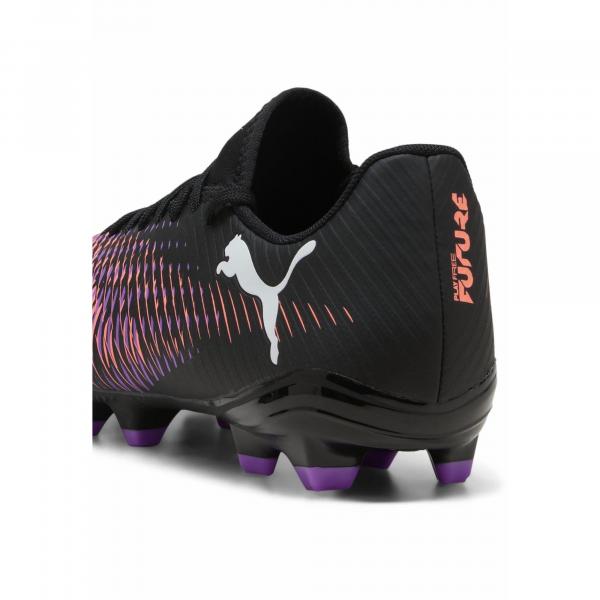 Buty piłkarskie FUTURE 8 PLAY FG/AG PUMA Black White Glowing Red