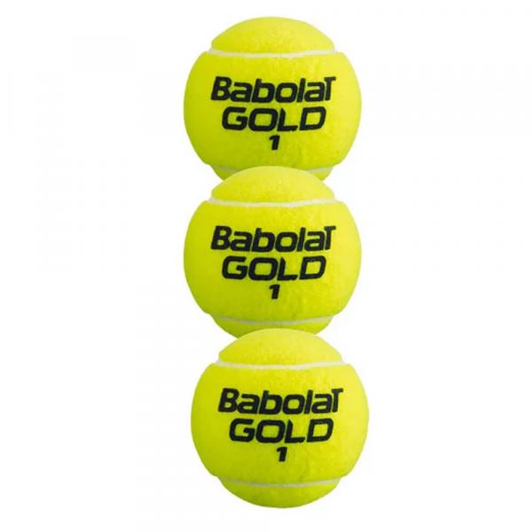 Piłki Tenisowe Gold Championship (zestaw 3 Sztuk)
