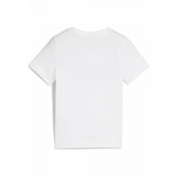 Dziecięca koszulka ESS z logo No. 1 PUMA White