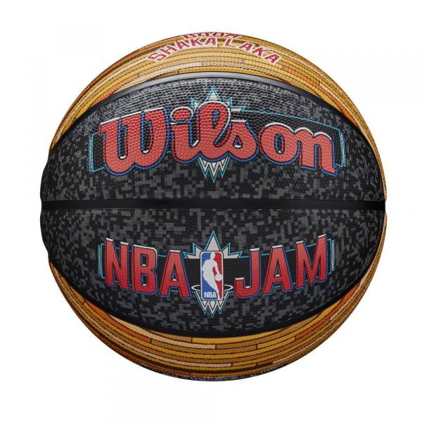 Piłka do koszykówki Kosza Wilson NBA Jam Outdoor Boisko 7- WZ3013801XB 7