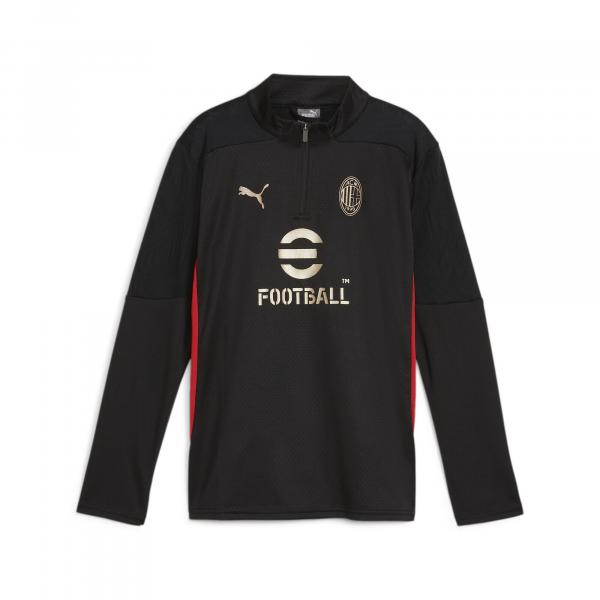 Dziecięcy top treningowy 1/4 zip Milan AC 2024/25