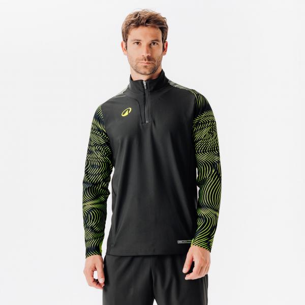 Bluza piłkarska Kipsta Viralto Wavy Club na krótki suwak