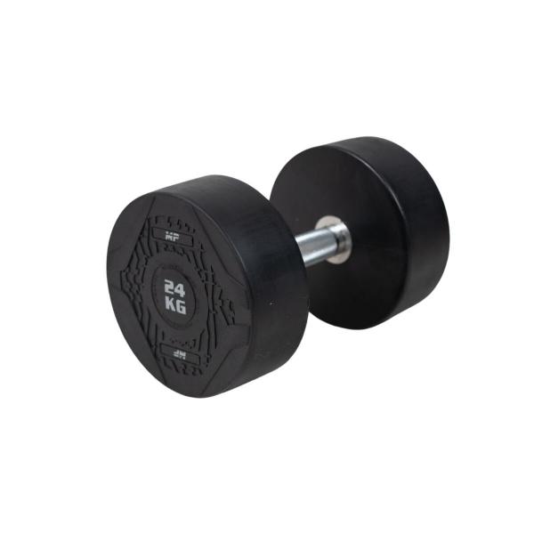 Hantle okrągłe - Gumowe - Za sztukę - 24 kg